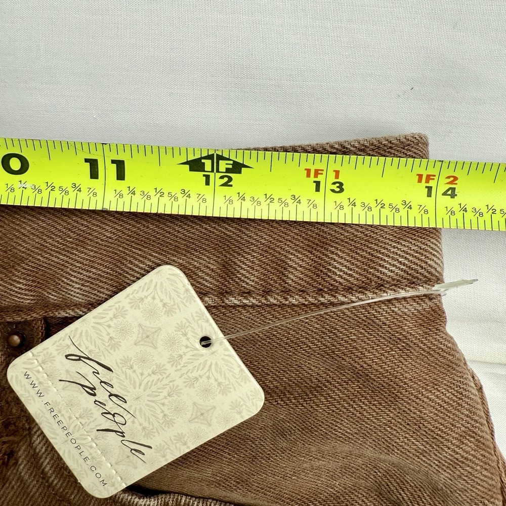 We The‎ Free Makai Brown Women's Denim Shorts Size 2, NWT - Picture 8 of 11
